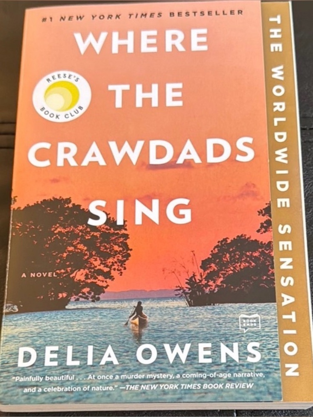 “WHERE THE CRAWDADS SING”,  BESTSELLING NOVEL INTERNATIONALLY. GREAT READ!!!